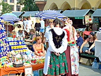 Krakow's August folk festival