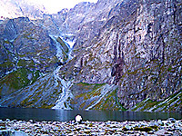 Czarny Staw lake in the High Tatra mountains
