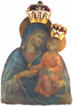 Our Lady of Piasek in Carmelite Church in Krakow Our Lady of Piasek in Carmelite Church in Krakow