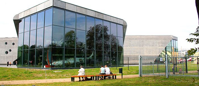 Main building of the Polish Museum Aviation in Krakow