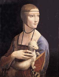 Lady with an Ermine by Leonardo da Vinci