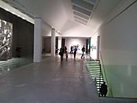 inside Museum of Contemporary Art in Krakow