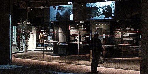 Exhibition at the Home Army Museum in Krakow, Poland Home Army Museum in Krakow shows in innovative way exhibits about World War 2
