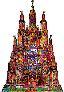 Krakow szopka traditional Christmas creche Krakow Christmas crib